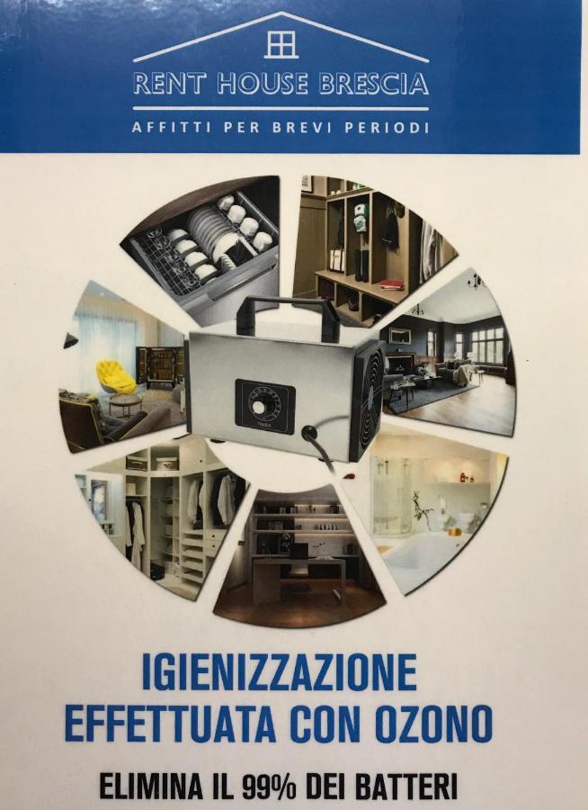 Grazioso Bilocale Metrò/Centro Brescia Exterior foto